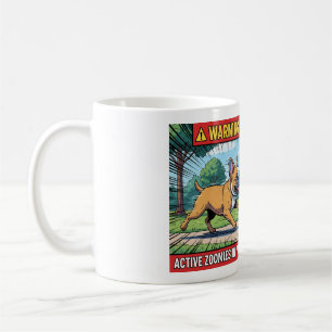 Mug Avertissement Actives Zoomies Bouledogue Français 