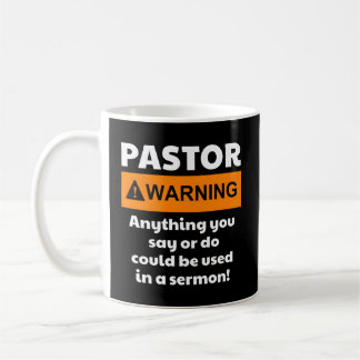 Mug Avertissement Pastor Je Pourrais Vous Mettre Dans 