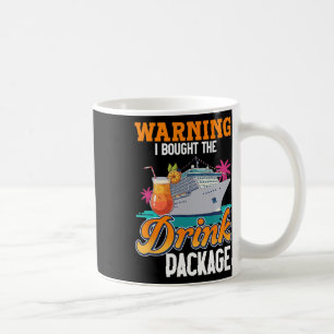 Mug Avertissement sur le forfait de boissons pour les 