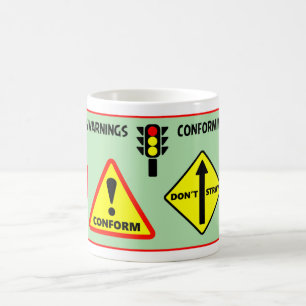 Mug Avertissements de conformité
