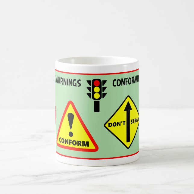 Mug Avertissements de conformité (Centre)