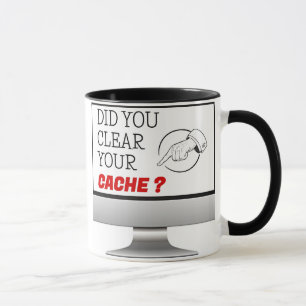 Mug Avez-vous effacé votre cache