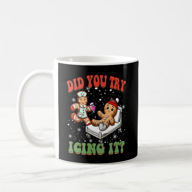 Mug Avez-Vous Essayé De Faire Du Glace C'Est Drôle L'E (Gauche)