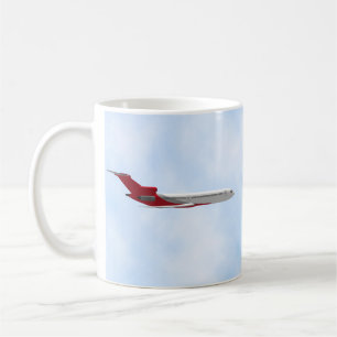 Mug Avion à réaction commercial : Modèle 3D : Café