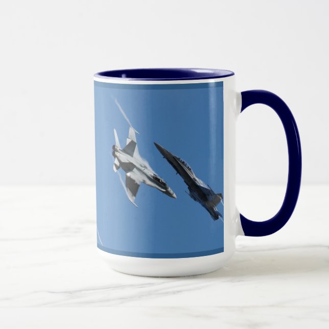 Mug Avion de chasse à réaction F/A-18 (Droite)