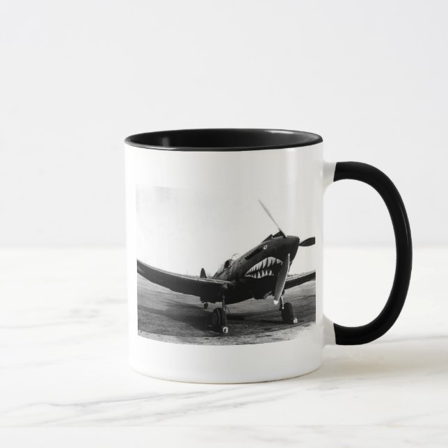 Mug Avion de combat de Flying Tigers Curtiss P-40 de (Droite)