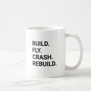 Mug Avion RC Pilote d'avion drôle de reconstruction de