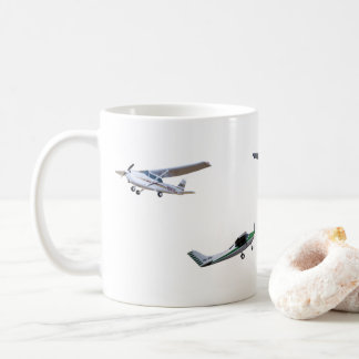Mug Avions modèles de Cessna en vol