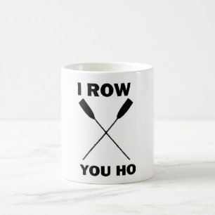 Mug aviron sculling de rangée de bateau d'équipe