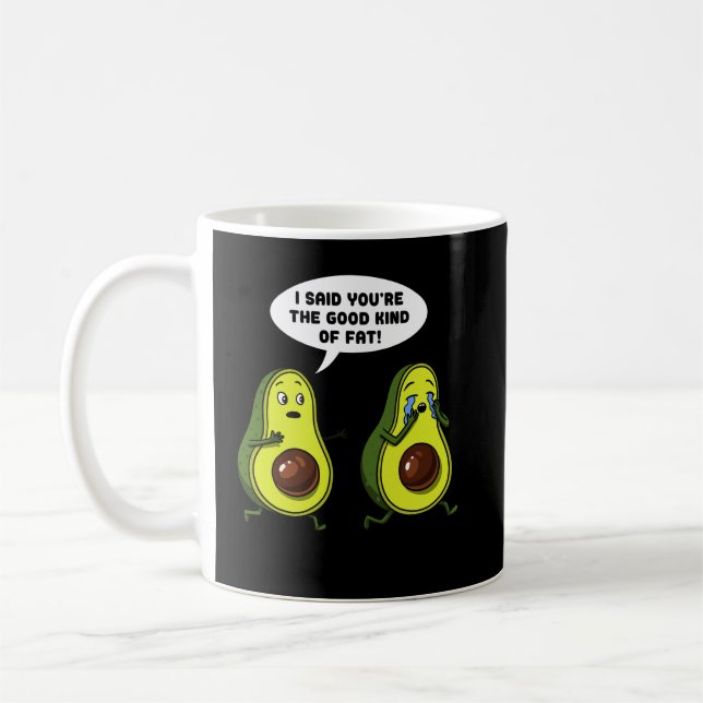 Mug Avocado Le Bon Genre De Gros Gros Amusant Vegan Pl (Gauche)
