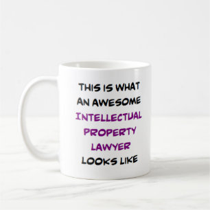 Mug avocat de la propriété intellectuelle, génial