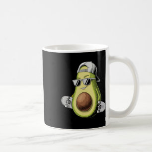 Mug Avocat Skateboard Cool Avocat Avec Casquette