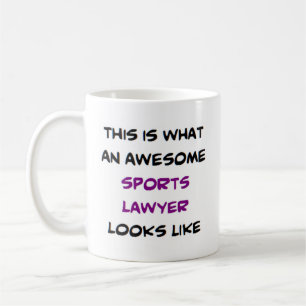 Mug avocat sportif, génial