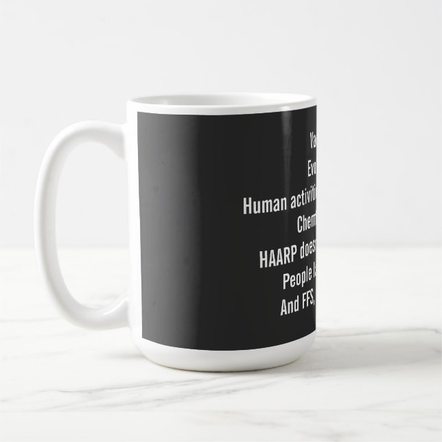 Mug Avoir une certaine SCIENCE (Gauche)