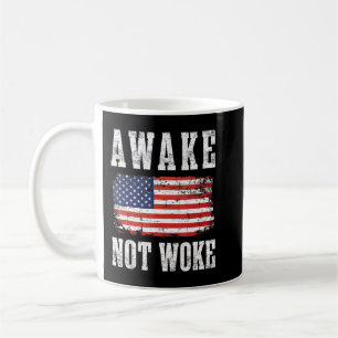 Mug Awake Not Woke Anti Politiquement Correct Pc Annul