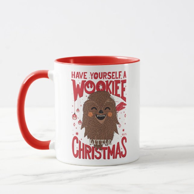 Mug Ayez Un Petit Noël Wookiee (Gauche)