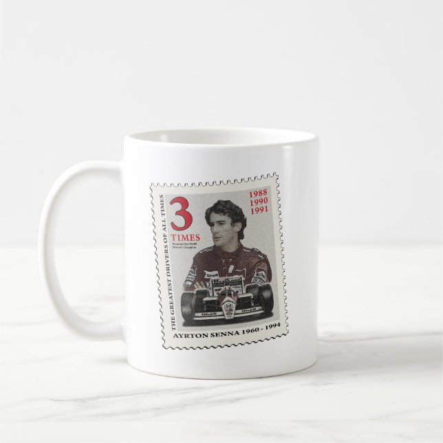 Mug Ayrton Senna (Gauche)