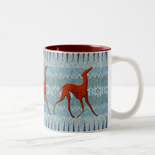 Mug Azawakhs stylized