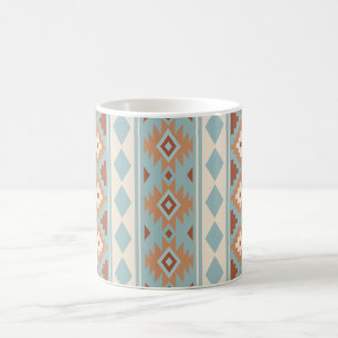 Mug Aztec Essence V Ptn IIIb Blue Cream Terracottas