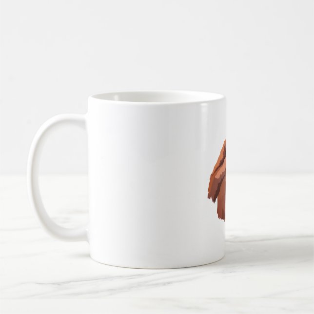 Mug B est pour Bornean Orangutan (Gauche)