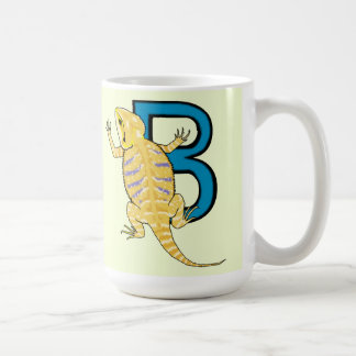 Mug B est pour le dragon barbu