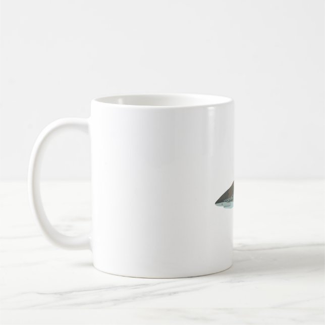 Mug B est pour le requin noir Tip Reef (Gauche)