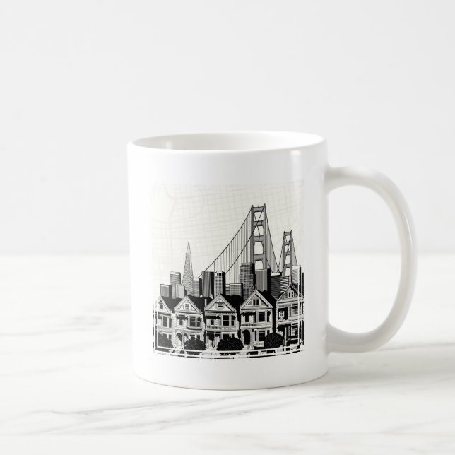 Mug B&W San Francisco Californie (Droite)