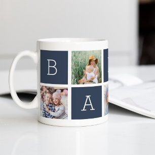 Mug Baba Grand-père 5 Collage photo