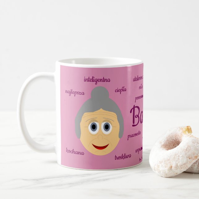 Mug Babcia (Avec donut)