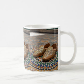Mug Babouche marocaine élégante et art de mosaïque Zel