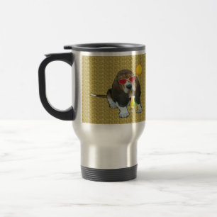 Mug Baby Basset Hound Summer Time