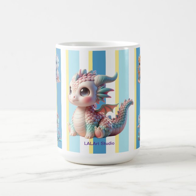 Mug Baby dragon ストライプ (Centre)
