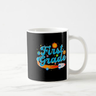 Mug Back to school outer space teacher first grade
