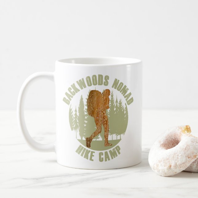 Mug Backwoods Nomad Camp de randonnée (Avec donut)