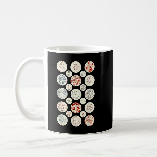Mug Bactéries drôle Microbiologie Bactéries Science mi (Gauche)
