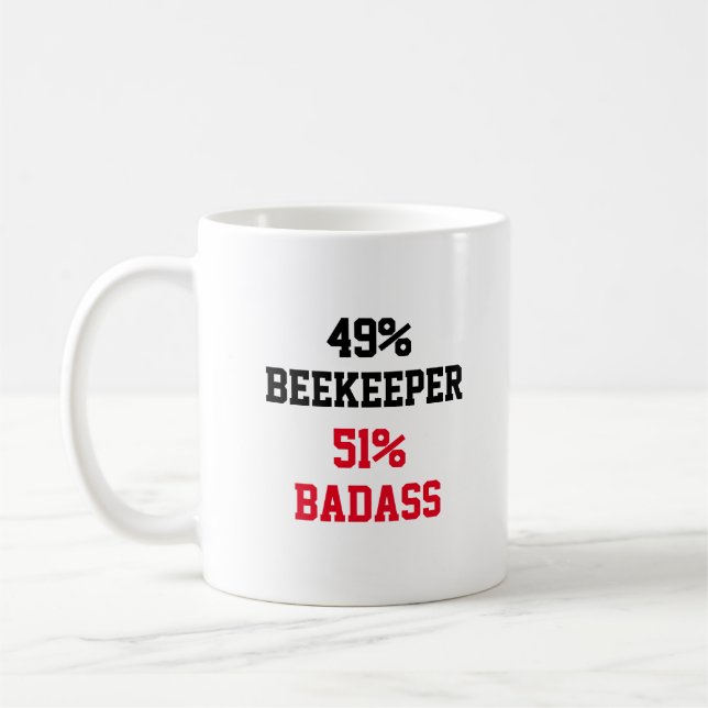 Mug Badass apiculteur (Gauche)