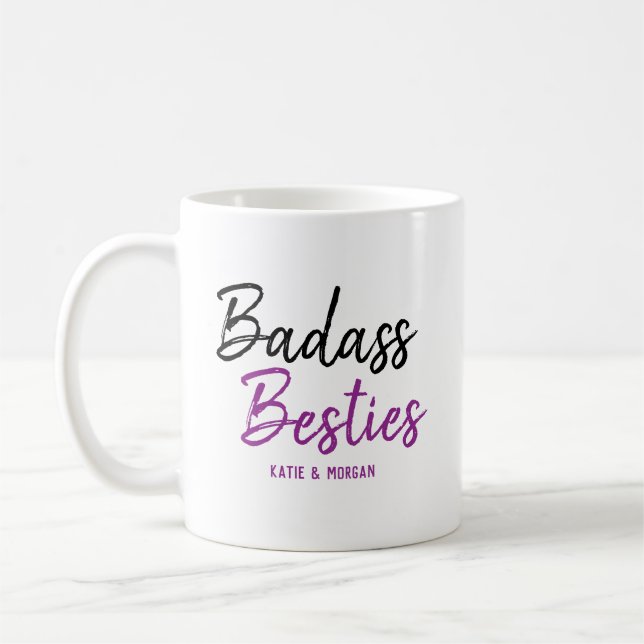 Mug Badass Besoin de violet (Gauche)