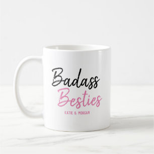 Mug Badass Besoin rose