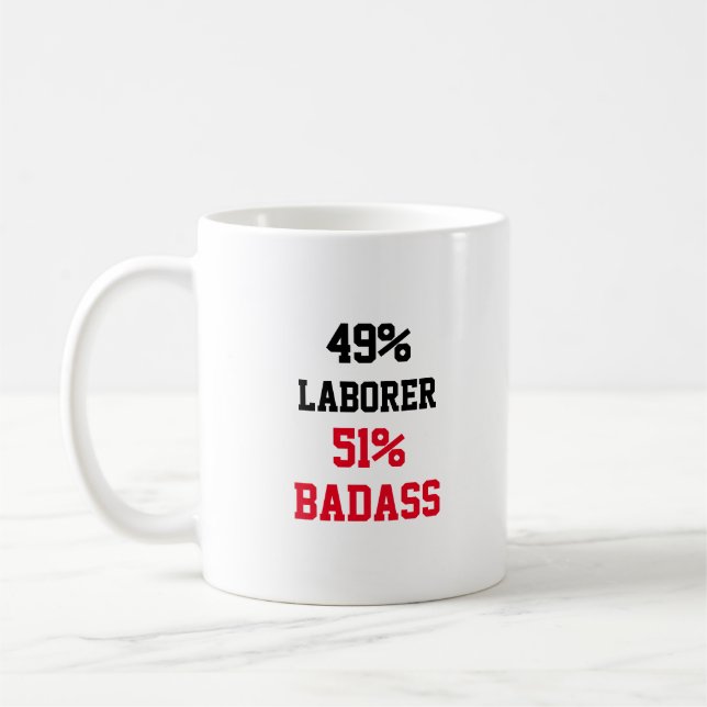 Mug Badass ouvrier (Gauche)