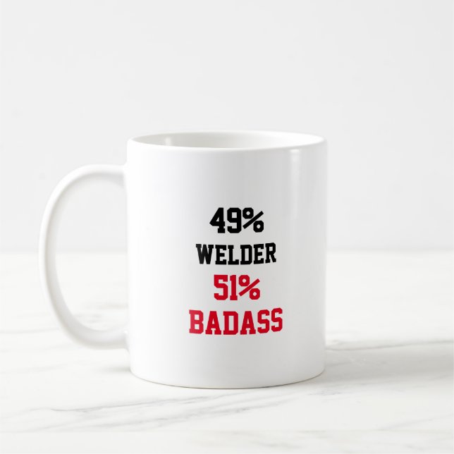 Mug Badass soudeur (Gauche)