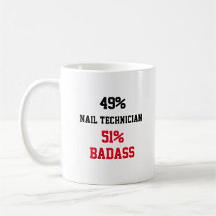 Mug Badass technicien de clou