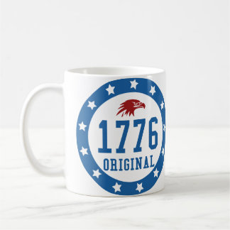 Mug Badge 4 juillet 1776 Original