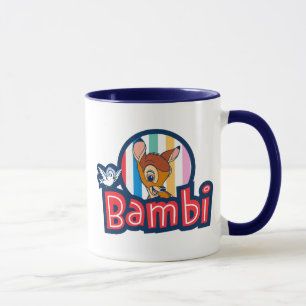 Mug Badge bambin rayé