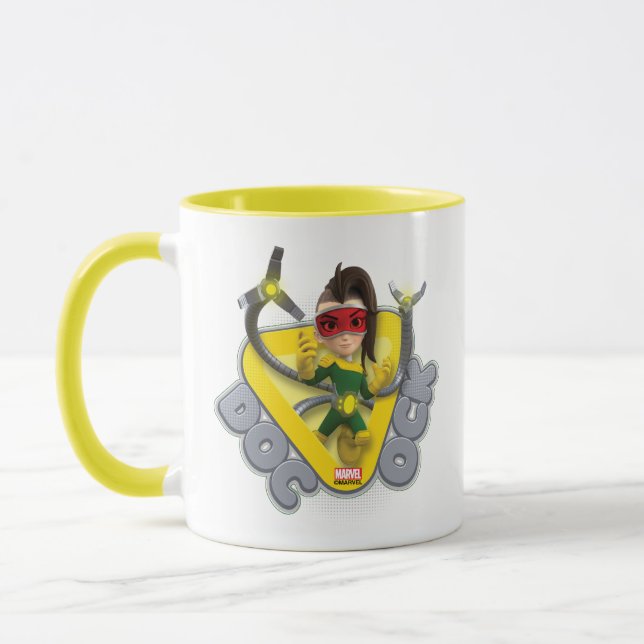 Mug Badge de caractère Doc ock (Gauche)