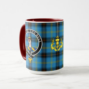 Mug Badge de clan Bell & Tartan
