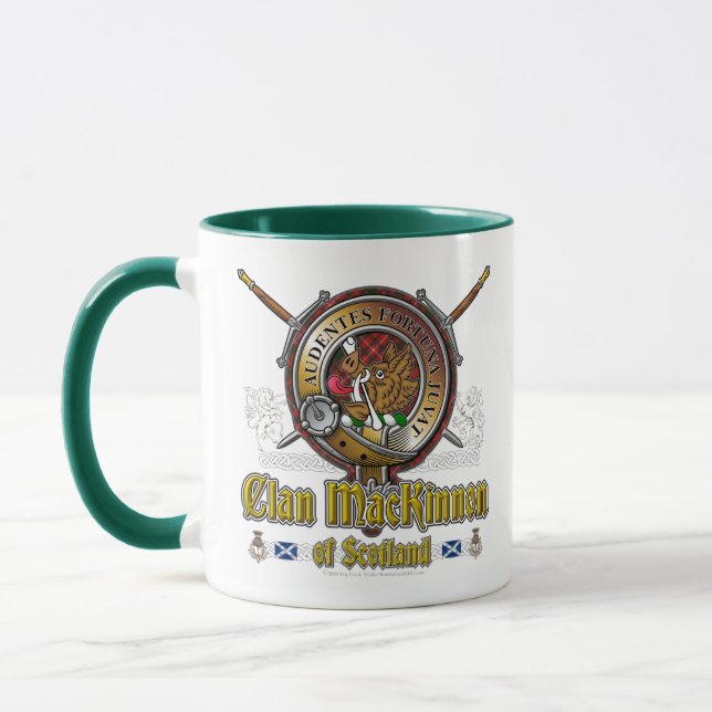 Mug Badge de clan MacKinnon (Gauche)