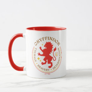 Mug Badge de la Fierté de la maison de lion rouge GRYF