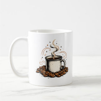 Mug Badge de la Station de Café Vintage | Amoureux du