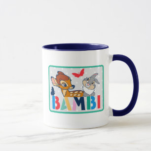 Mug Badge de point Bambi et Thumper Polka