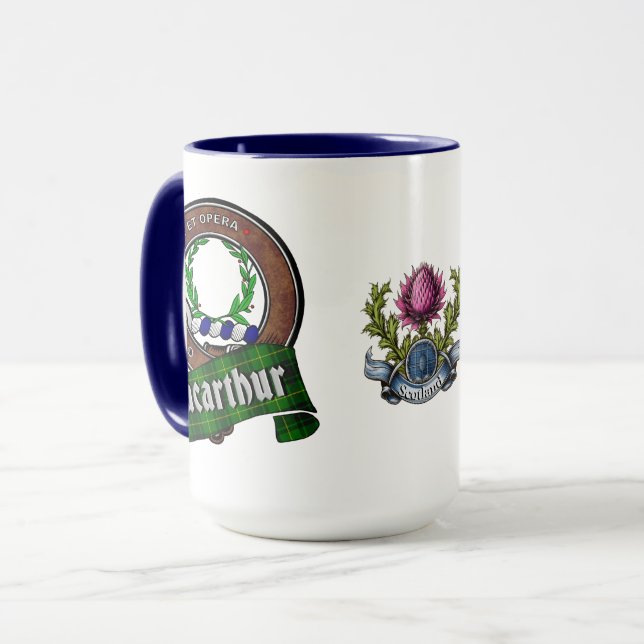 Mug Badge MacArthur Clan (Devant gauche)